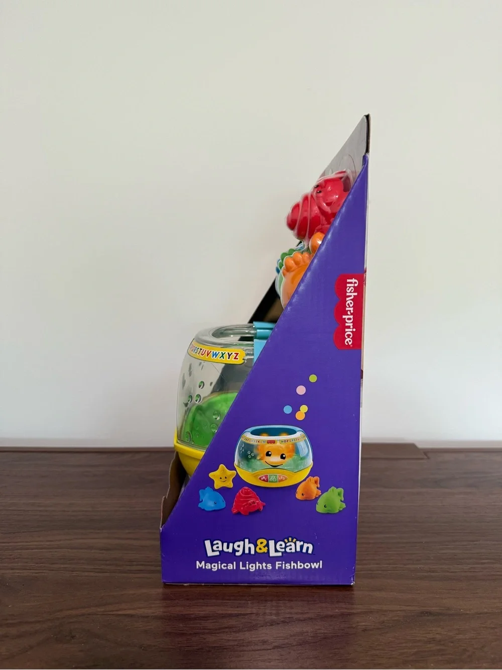 Fisher-Price Laugh & Learn Magical Lights Fishbowl, Baby & Toddler Toy